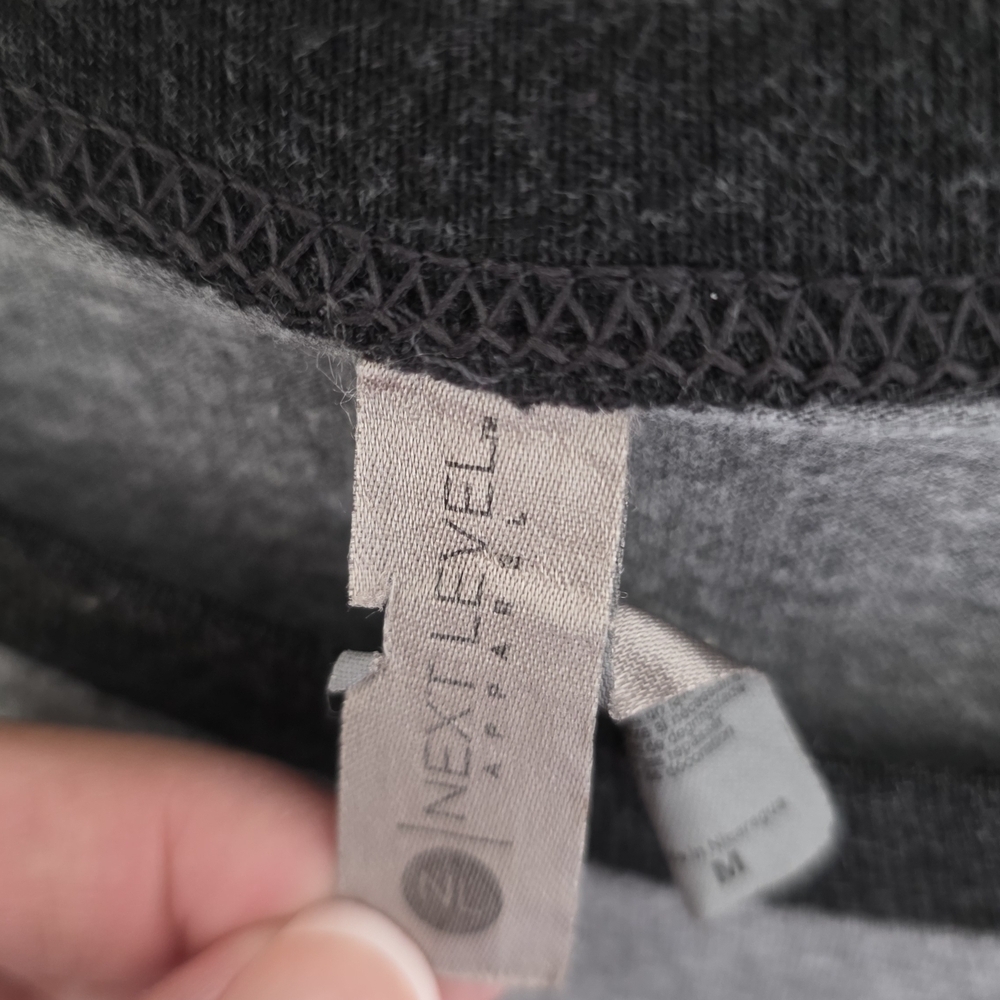Next Level Apparel Gray and Black Ragland Tee with Elephant Design Alabama - Picture 3 of 5